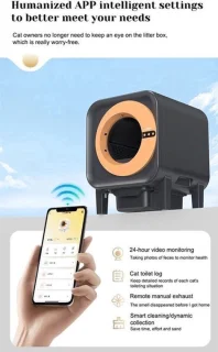 Automatische kattenbak