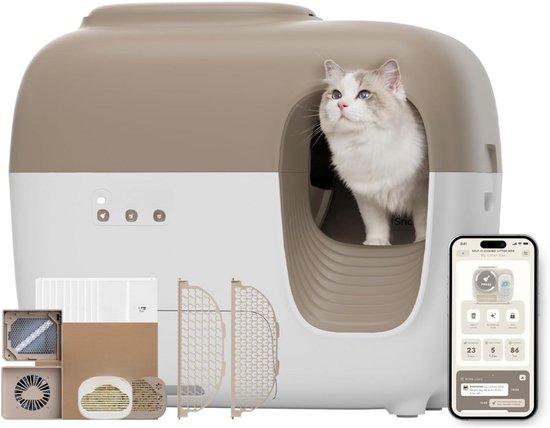 Automatische Kattenbak Slim met Sensoren review