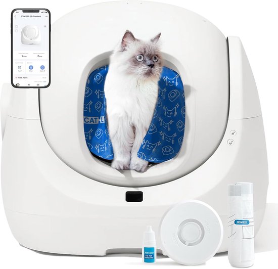 Automatische Kattenbak Slim met Sensoren review