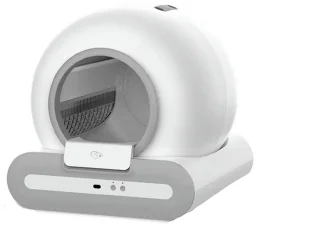 Automatische Kattenbak Slim Smart Wit