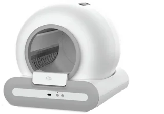 Automatische Kattenbak Slim Smart Wit
