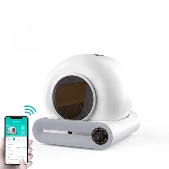 Automatische Kattenbak Slimme 65L App-Control Geurfiltering review