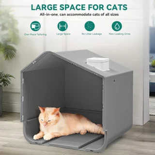 Automatische Kattenbak Slimme Sensoren Zelfreinigend