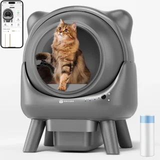 Automatische Kattenbak XL 60L met App-bediening