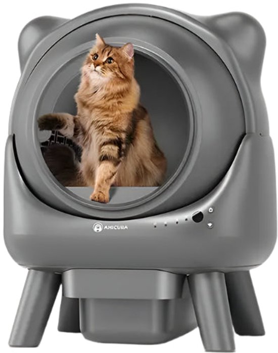 Automatische Kattenbak XL 60L met App-bediening review