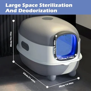 Automatische Kattenbak Zelfreinigend Slim Sensor Model