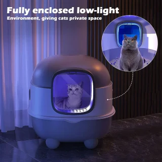 Automatische Kattenbak Zelfreinigend Slim Sensor Model
