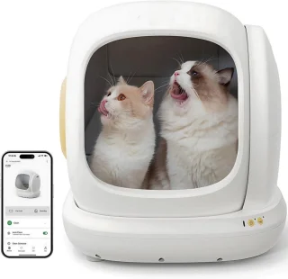 Automatische Kattenbak Zelfreinigend Slimme Sensoren