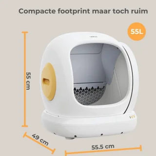 Automatische Kattenbak Zelfreinigend Slimme Sensoren