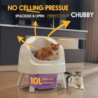 Automatische Katzenbak Sensor Zelfreinigend Slim
