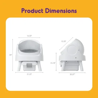 Automatische Katzenbak Sensor Zelfreinigend Slim