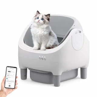 Automatische zelfreinigende kattenbak 65L XXL review