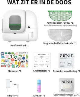 Automatische Zelfreinigende Kattenbak