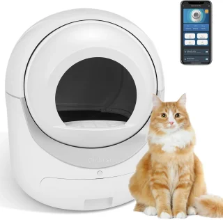 Automatische Zelfreinigende Kattenbak L Wit