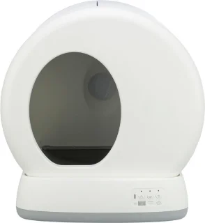 Automatische zelfreinigende kattenbak met sensor voor binnengebruik