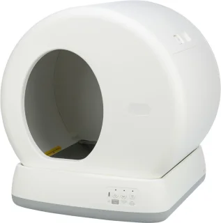 Automatische zelfreinigende kattenbak met sensor voor binnengebruik
