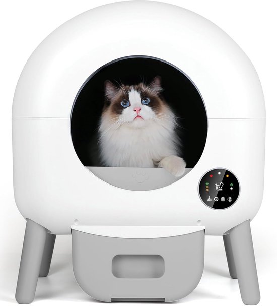 Automatische zelfreinigende kattenbak voor binnengebruik review