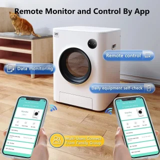 Boleen Slimme Kattenbak M 8L Automatisch