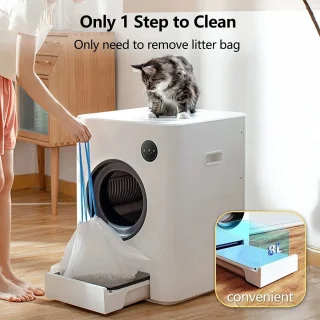 Boleen Slimme Kattenbak M 8L Automatisch