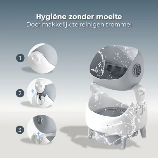 CatElite Automatische Kattenbak XXL 15L