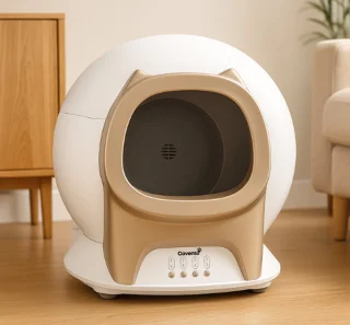 Cavento ® Automatische Kattenbak XL 65L