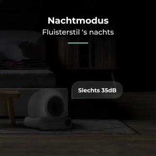 Cellavi Kattenbak Zelfreinigend XXL 65L Met App en Touchscreen