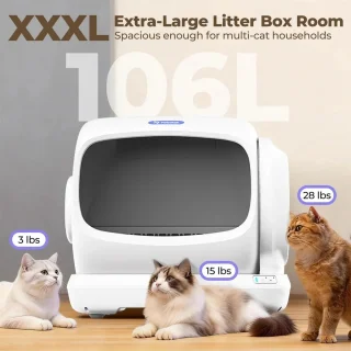 Cellista automatische kattenbak 106L