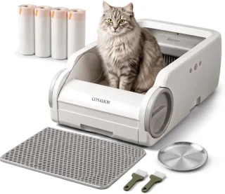 Conamor automatische zelfreinigende kattenbak: zorgeloos genieten van een schone bak