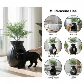Wat vinden we goed aan de Dailygoods slimme kattenbak, zwart