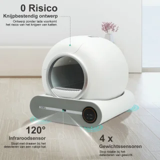 DOEL Kattenbak 65L (9L Afvalbak)