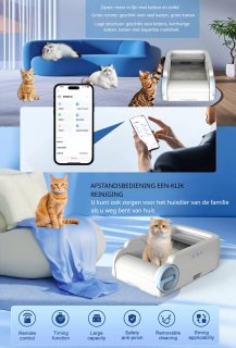 Wat vinden we goed aan de DrPhone LunaClean - Kattenbak