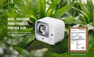 Furbulous Automatische Kattenbak 60L Wit
