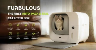 Furbulous Automatische Kattenbak 60L Wit