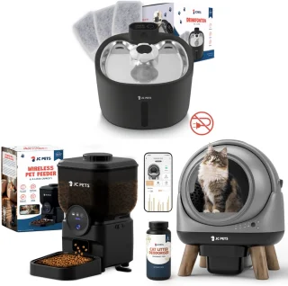 JC Pets Zelfreinigende Automatische Kattenbak XXL 65L