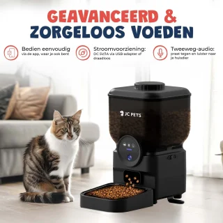 JC Pets Zelfreinigende Automatische Kattenbak XXL 65L