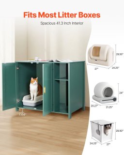 Wat vinden we goed aan de Kattenbakmeubel ombouw 105 x 68 x 88,5 cm