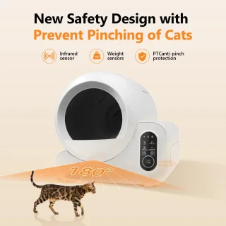 KOEDA Slimme Zelfreinigende Kattenbak 2025 Model