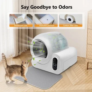 KOEDA Slimme Zelfreinigende Kattenbak 2025 Model