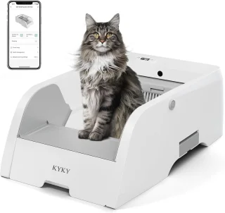 KYKY S6 Zelfreinigende kattenbak