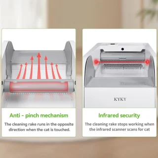 KYKY S6 Zelfreinigende kattenbak