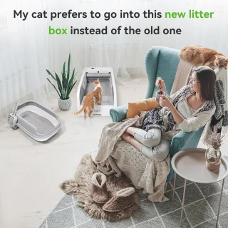 KYKY S6 Zelfreinigende kattenbak