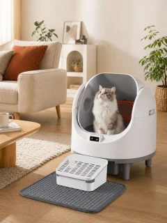M-Goods Automatische Kattenbak: stil, slim en praktisch