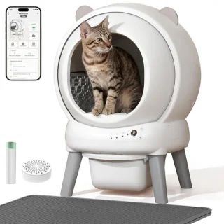 Merkloos Kattenbak 65L - Wit