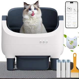 De Merknaam Automatische Kattenbak XXL 76L in één oogopslag