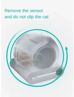 Mookes 2025 Automatische Zelfreinigende Kattenbak 65L