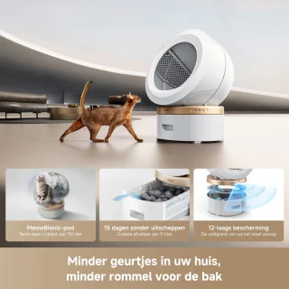 MOVA LR10 Prime Automatische Kattenbak