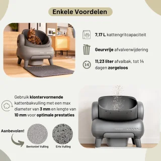 Neakasa M1 Kattenbak XXL - Wit