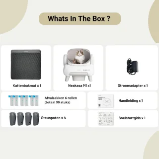 Neakasa M1 Kattenbak XXL - Wit