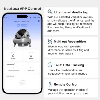 Neakasa M1 Pro automatische kattenbak grijs XXL