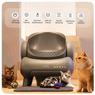 Neakasa M1 Zelfreinigende Kattenbak XXL Boven Open